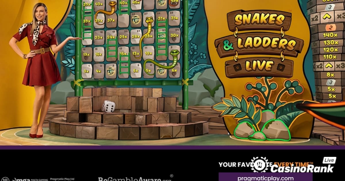 Pragmatic Play Delights Live Casino Players with Snakes & Ladders Live